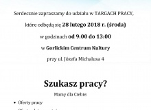 Targi Pracy 2018 - plakat