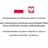 Boisko rekreacyjno-sportowe przy Zespole Szkół w Uściu Gorlickim / boisko wielofunkcyjne