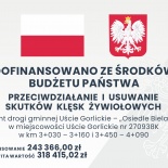 Remont drogi gminnej Uście Gorlickie – „Osiedle Bielańskie” w miejscowości Uście Gorlickie nr 270938K w km 3+030 – 3+160 i 3+450 – 4+090