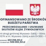 Remont drogi gminnej Wysowa-Zdrój – Góra Jawor nr 271107K w m. Wysowa-Zdrój